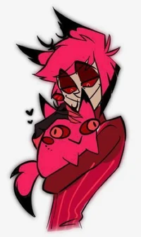 Alastor X Cursed Cat