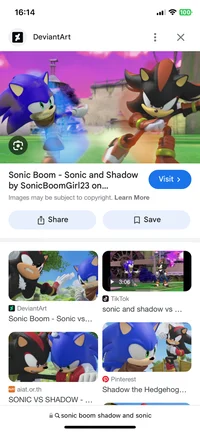 SONIC AND SHADOW