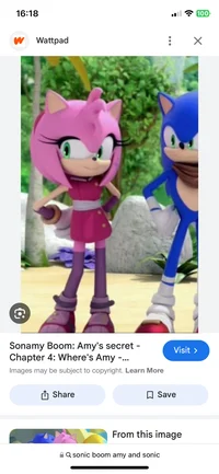 Sonic and Amy 