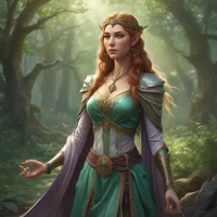 elven healer rose