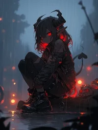 The demon Queen