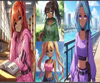 Life with 4 Mergirls