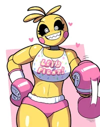 Kickboxer Toy Chica