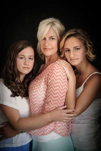 Wife and daughters