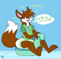 Learning potty at 14