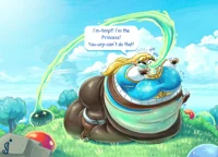 Slime Inflate Zelda 