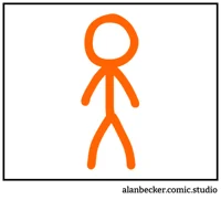 Orange The Stickman