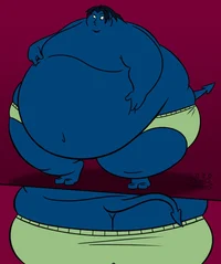 Overweighted Kurt AU