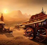 Wild west fantasy