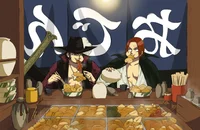 Shanks and Mihawk