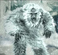 Yeti monster