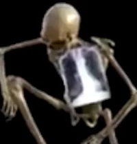 Bronchitis Skeleton