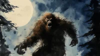 Bigfoot monster