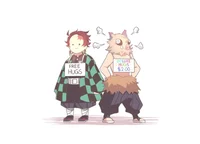Tanjiro and Inosuke
