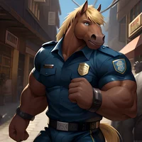 Officer Horse