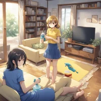 Pandemic roommates