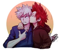 Kirshima and Bakugo