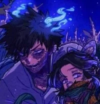 Dabi and Shinobu