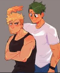 Bakugo and Midoriya