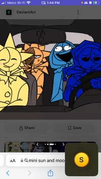 Tiny Sun n moon show