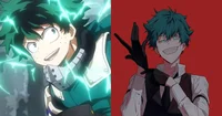 Izuku y Deku villano