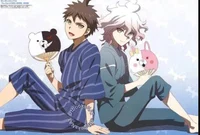 Nagito and Hajime 