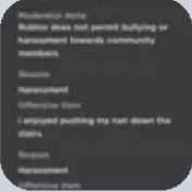 Roblox ban 