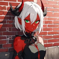 Injured Demon Girl 