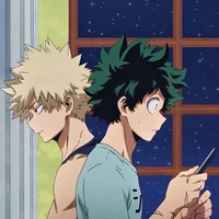 Bakugo and Midoriya