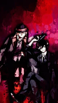 Dazai y Chuuya mafia