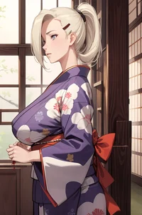 Ino yamanaka kimono