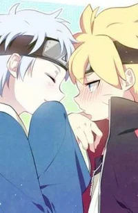 Boruto y Mitsuki