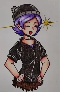 Human Uzi cute human