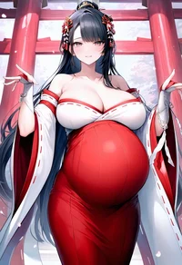 Pregnant Miko