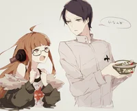 Futaba and Yusuke