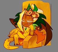 Ananas Dragon Cookie