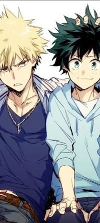 Bakugo and deku