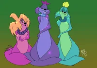 Zazu Malina and Cleo