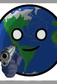 Earth with a gun