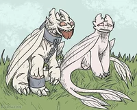 Shalin and Hana - oc