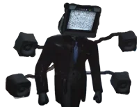 Boombox Large TV Man