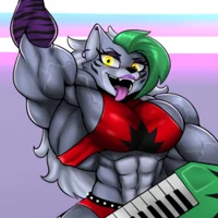 Buff Roxanne wolf
