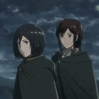 Mikasa y Sasha