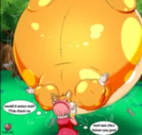 Amy Puffing Up Tails