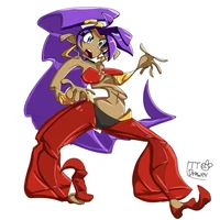 Flattened Shantae