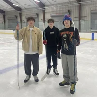 Ice skating