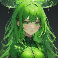 The slime girl