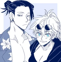 Geto and Female Gojo