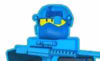 Blue Sniper Battler