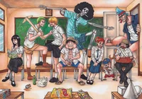 Strawhats as kids
